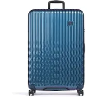 Pack Easy Flow 4-pyöräinen vetolaukku L 75 cm Laajennettava Sininen
