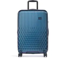 Pack Easy Flow 4-pyöräinen vetolaukku M 66 cm Laajennettava Sininen