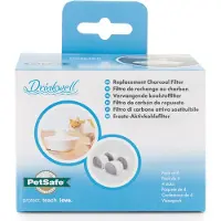 Petsafe - Drinkwell Ceramic Fountain Replacement Charcoal Filter 4-pack - Kissat - Ruokailupaikat ja juoma-automaatit - Vesiannostelijat
