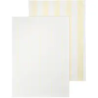 Blomus - Taulo Keittiöpyyhe 70x50 cm 2 kpl Valkoinen/Keltainen