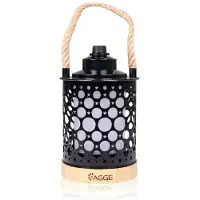 AGGE LED-lyhty Radiance, 670 lm, Musta, 360 lm