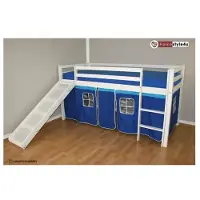 Hobby Hall Lasten Kerrossänky, Loft Mökkisänky, 208x110x97 cm, Valkoinen