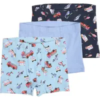 Lindex 3-Pack Boxer Shorts - Multi/patterned - 122/128