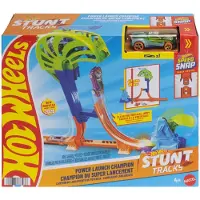 Hot Wheels Stunt Tracks Power Launch Champion - Multi/patterned - ONE SIZE