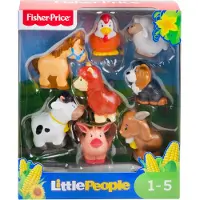 Fisher-Price Little People Farm Animal Friends 8-Piece Figure Set For Toddlers - Multi/patterned - ONE SIZE