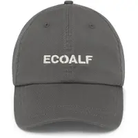 Ecoalf unisex. MCUACCAECOAL0460S26-303 Grey logo cap (OSFA), Casual, Organic Cotton, Sustainable