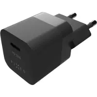 FIXED Super Nopea Mini Kotilaturi USB-C PD 25W Musta