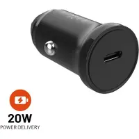 FIXED USB-C Car Charger, 20W | FIXCC20N-C-BK one size
