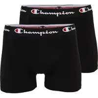 Champion Bokserishortsit musta / valkoinen