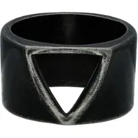 Wildcat Vintage Black Triangle Ring