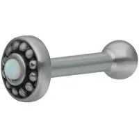 Wildcat Tribal Opal Ohrbarbell<!--6408229f413e7-->