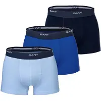 Gant 3-Pack Trunks - Blue - M