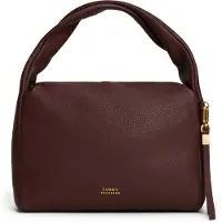 Tommy Hilfiger City Leather Shoulder Bag - Burgundy - ONE SIZE