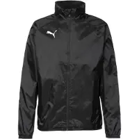 Puma Urheilutakki 'TeamGOAL' musta / valkoinen