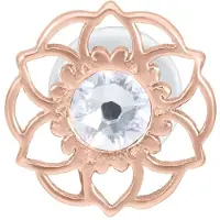 Wildcat Mandala Flower Push-Fit Labret<!--63f5c94e6a8d0--> - Ruusukultainen metalli