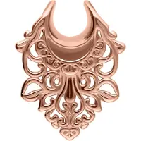 Wildcat Ear Saddles Baroque - Ruusukultainen metalli, 10,0 mm