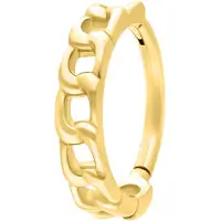 Wildcat Curb Chain Clicker - lävistysrengas - Kultainen metalli, 12,0 mm