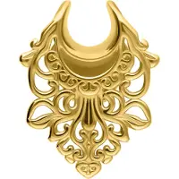 Wildcat Ear Saddles Baroque - Kultainen metalli, 14,0 mm