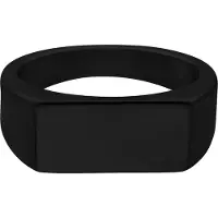 Wildcat Sealed Ring - sormus - Musta metalli, 18,0 mm