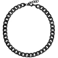 Wildcat Chunky - kaulaketju - Musta metalli