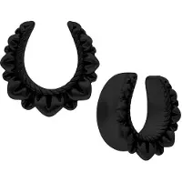 Wildcat Ear Saddles Flower<!--63db8a5b0b587--> - Musta metalli, 16,0 mm