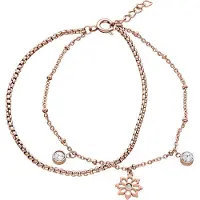 Wildcat Little Floralis Bracelet - rannekoru - Ruusukultainen metalli