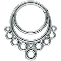 Wildcat Bubble Septum Clicker<!--63e096d4ee39e--> - Hopeinen metalli