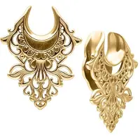 Wildcat Ear Saddles Baroque - Kultainen metalli, 16,0 mm