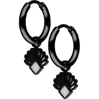 Wildcat Mini Opal Fan - korvarenkaat (pari) - Musta metalli