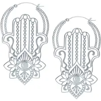 Wildcat Khamsa Hoops<!--63e0e9807181c-->