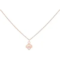Wildcat Opal Fan Necklace - kaulakoru - Ruusukultainen metalli