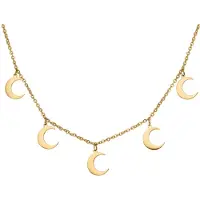 Wildcat Little Moon Necklace - kaulakoru - Kultainen metalli