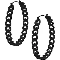 Wildcat Curbchain Hoops - korvarenkaat - Musta metalli