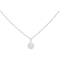 Wildcat Little Smiley Necklace - kaulakoru - Hopeinen metalli