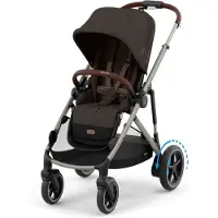 Cybex e-Gazelle S Sisarusrattaat, Chocolate Brown/Taupe