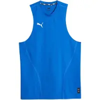 Puma Toiminnallinen paita 'Hoops Team' sininen / valkoinen