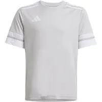 Adidas Toiminnallinen paita vaaleanharmaa / valkoinen