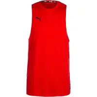 Puma Toiminnallinen paita 'Hoops Team' punainen