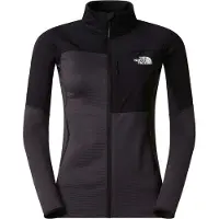The North Face W Polartec Powergrid Stormgap Jacket Asphalt Grey/Tnf Black - XS