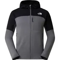 The North Face M Polartec Powergrid Stormgap Hoodie Smoked Pearl/Tnf Black - L