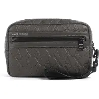 Armani Exchange for man. XM001272AF12133U6200 Brown Contemporary Toilet Bag (OSFA), Casual, Polyester