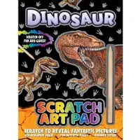 Alligator DINOSAURUS Scratch Art Pad