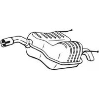 Bosal Takaäänenvaimentaja 185-461