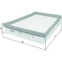 Knecht Ilmansuodatin LX 2878