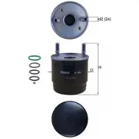 MAGNETI MARELLI Polttoainesuodatin KL 1002D