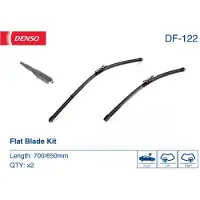Denso Pyyhkijänsulka DF-122, 700/650mm, Edessä, 2 Kappale