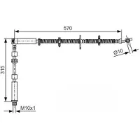 Bosch Jarruletku 1 987 481 A63