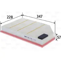Valeo Ilmansuodatin 585276