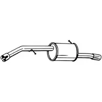 Bosal Takaäänenvaimentaja 135-249