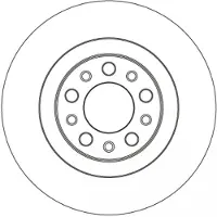 TRW Jarrulevy DF3986, 1 Kappale